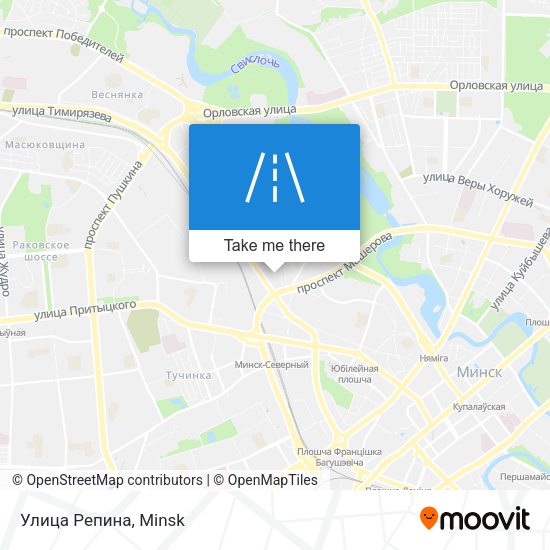 Улица Репина map