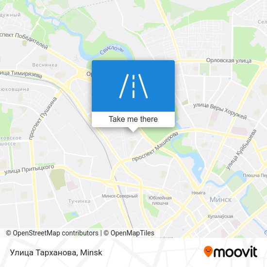 Улица Тарханова map