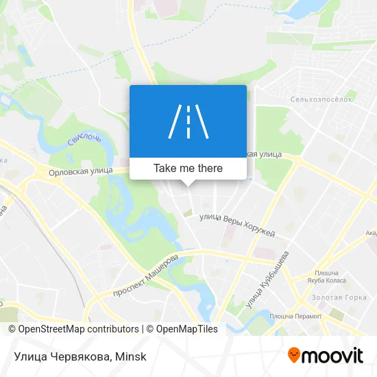 Улица Червякова map