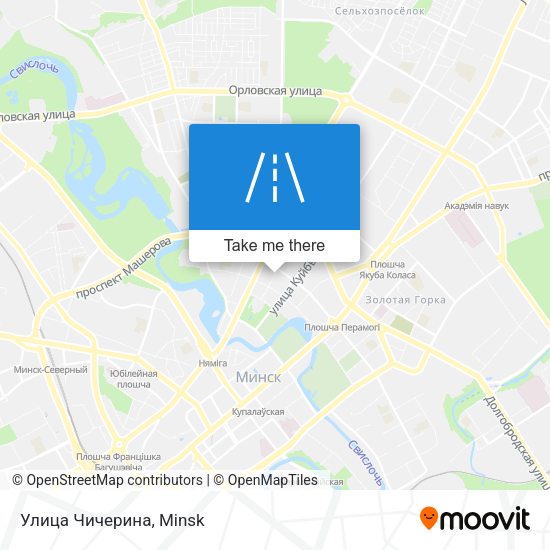 Улица Чичерина map