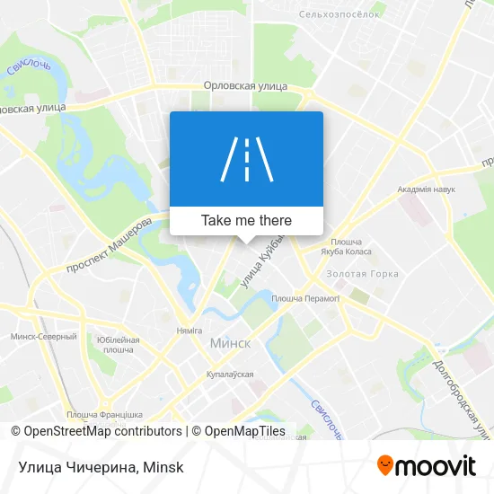 Улица Чичерина map