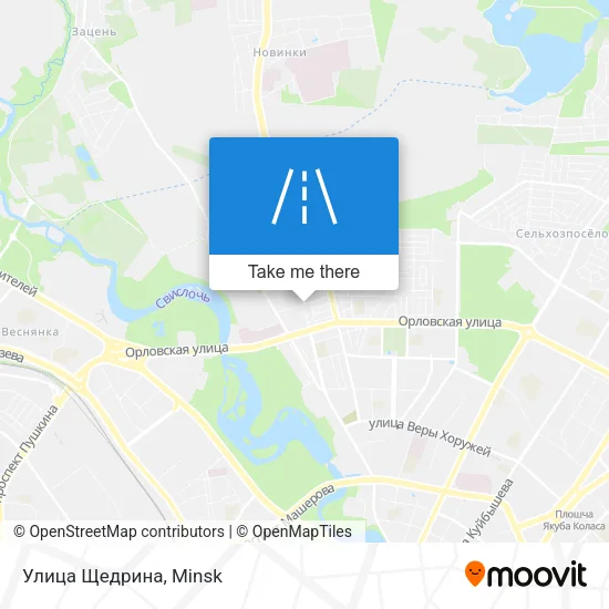 Улица Щедрина map