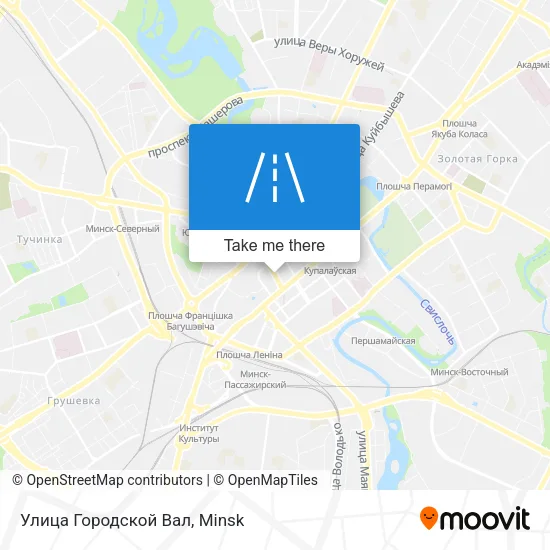 Улица Городской Вал map