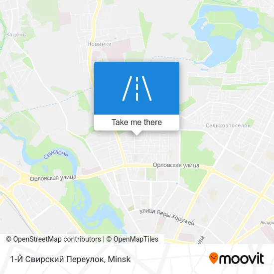 1-Й Свирский Переулок map