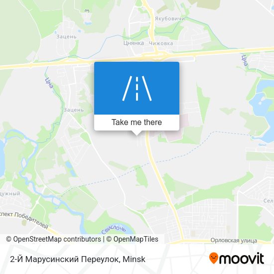 2-Й Марусинский Переулок map
