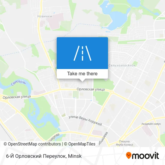 6-Й Орловский Переулок map