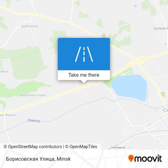 Борисовская Улица map