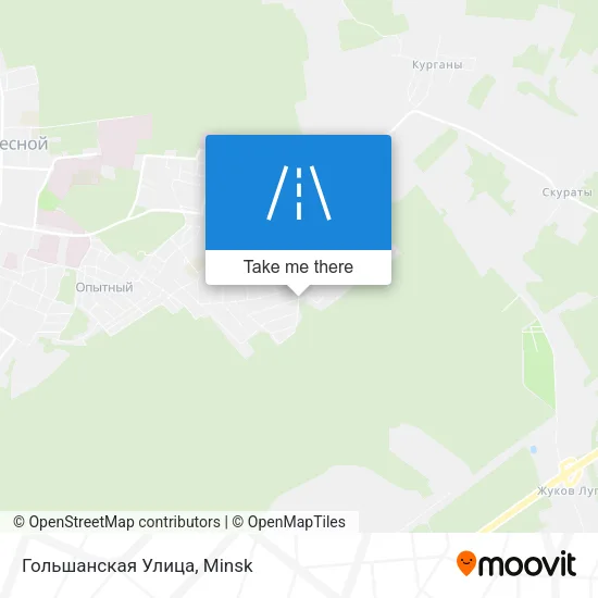 Гольшанская Улица map