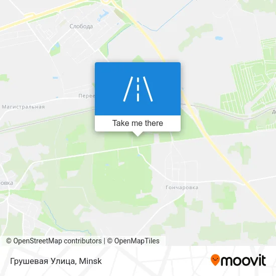 Грушевая Улица map