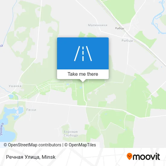 Речная Улица map