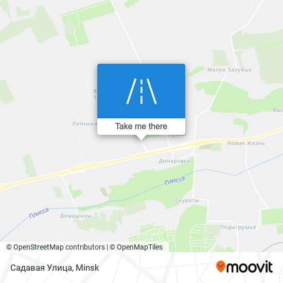 Садавая Улица map