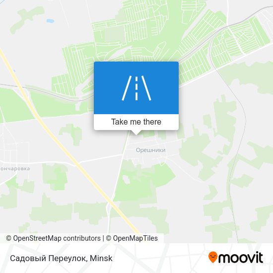 Садовый Переулок map