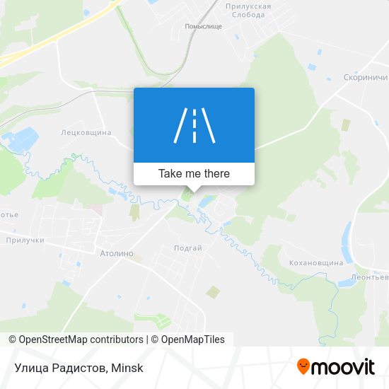 Улица Радистов map