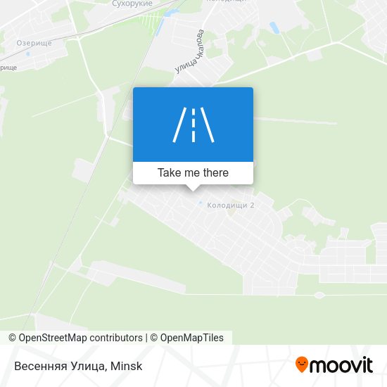 Весенняя Улица map
