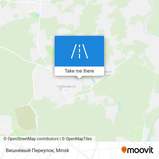 Вишнёвый Переулок map