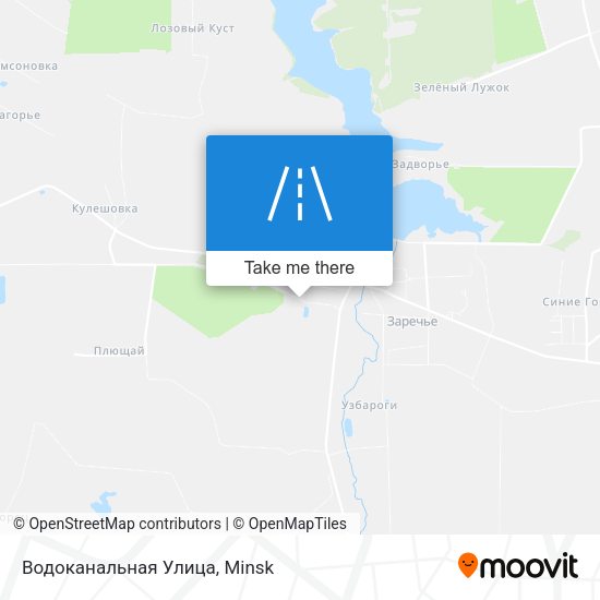 Водоканальная Улица map