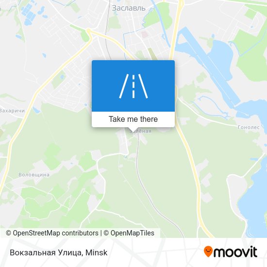 Вокзальная Улица map