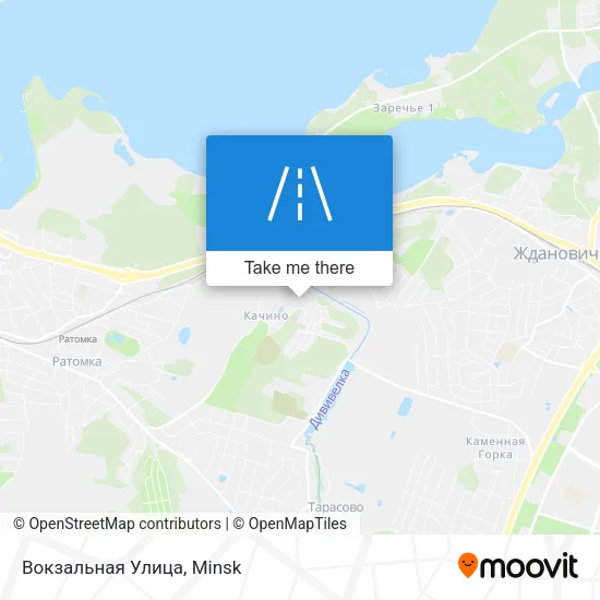 Вокзальная Улица map