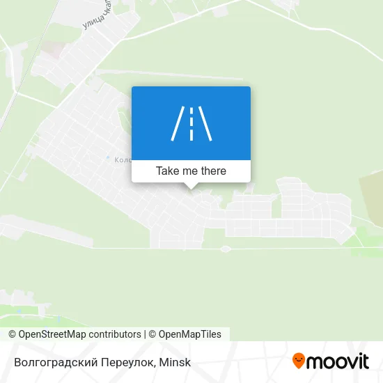 Волгоградский Переулок map