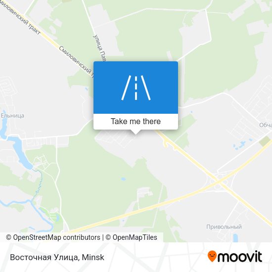 Восточная Улица map