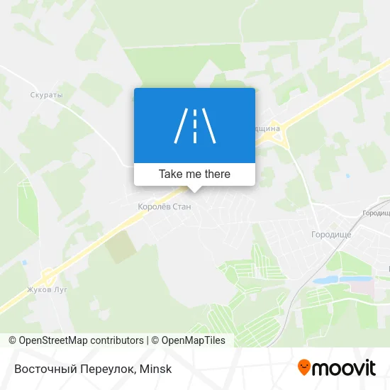 Восточный Переулок map