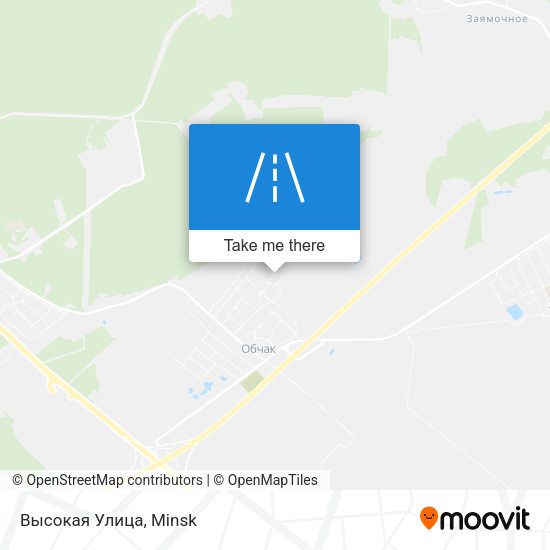 Высокая Улица map