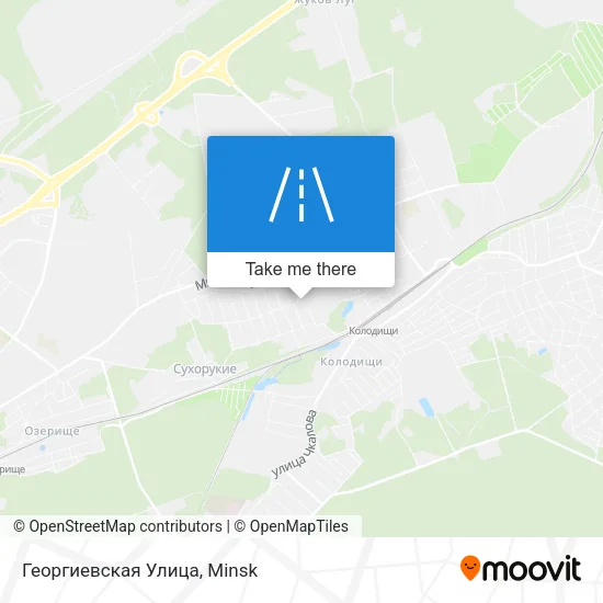 Георгиевская Улица map