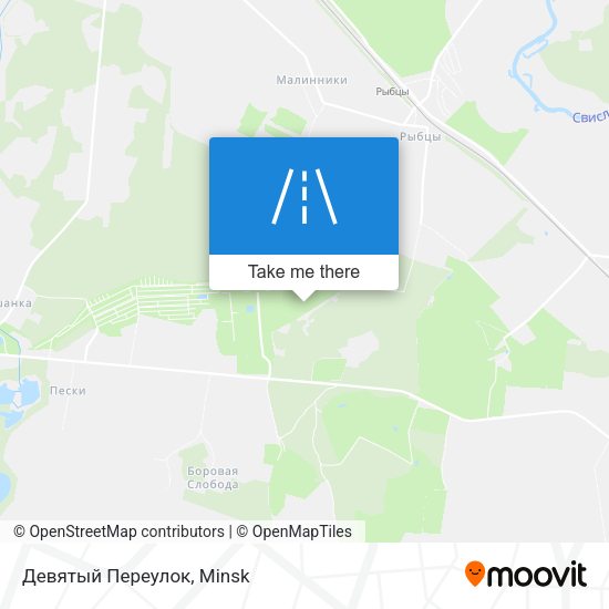 Девятый Переулок map