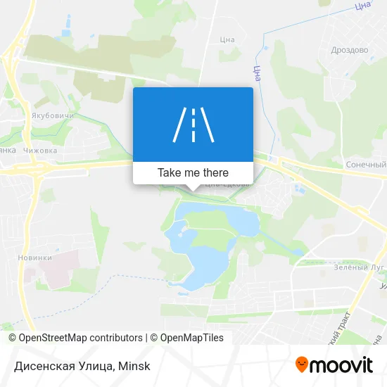 Дисенская Улица map