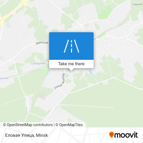 Еловая Улица map