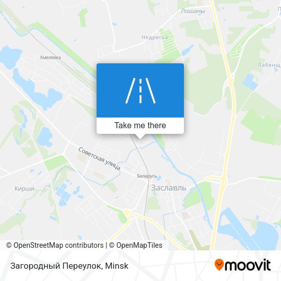 Загородный Переулок map