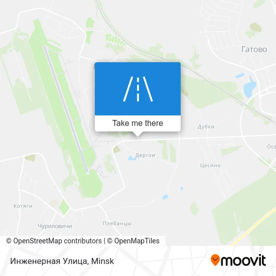 Инженерная Улица map