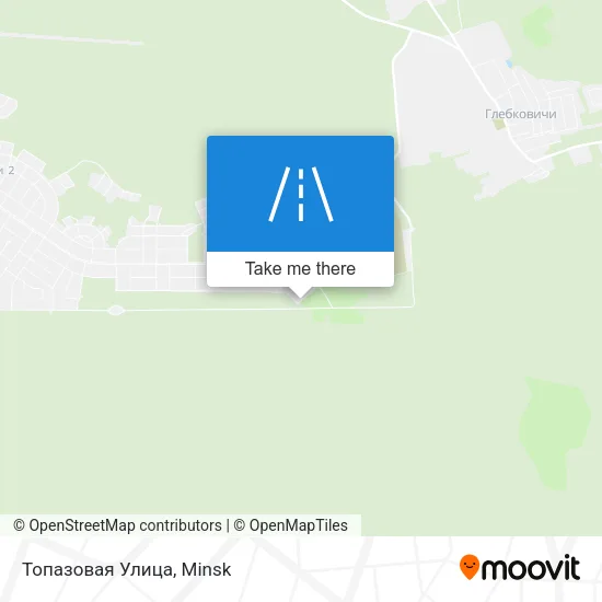 Топазовая Улица map