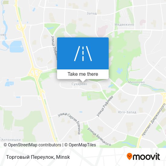 Торговый Переулок map