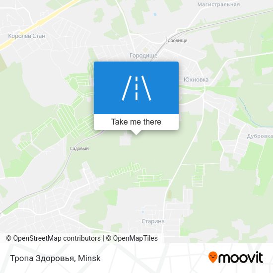 Тропа Здоровья map