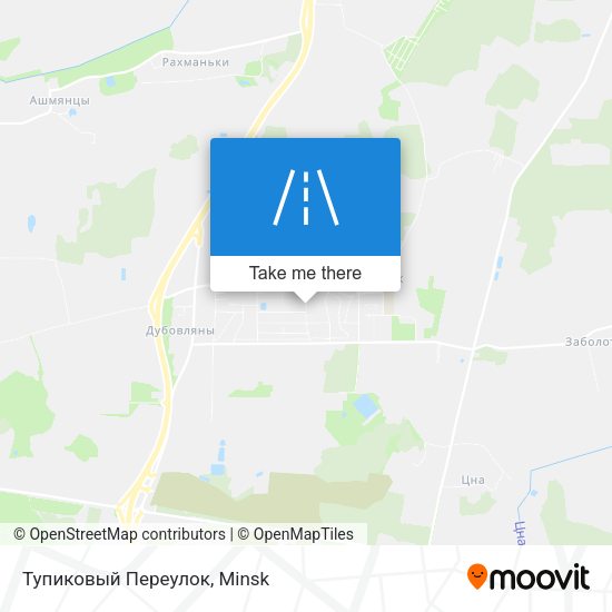 Тупиковый Переулок map