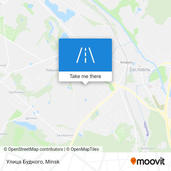 Улица Будного map