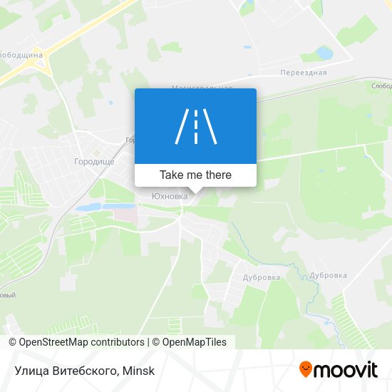 Улица Витебского map