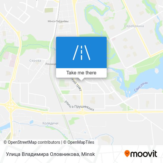 Улица Владимира Оловникова map