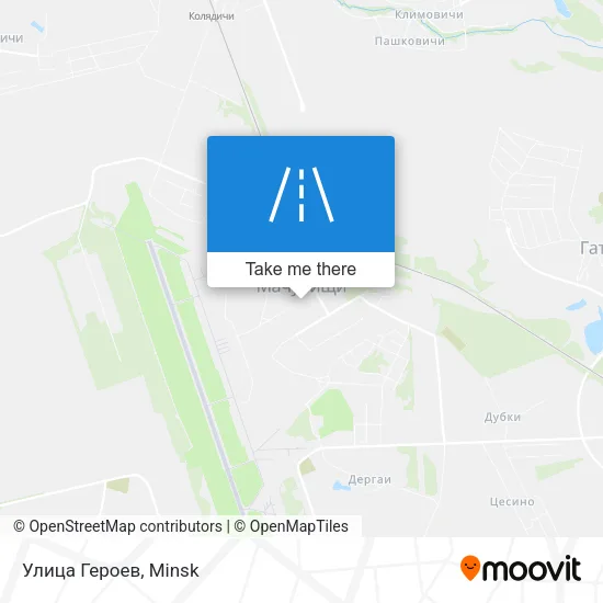 Улица Героев map