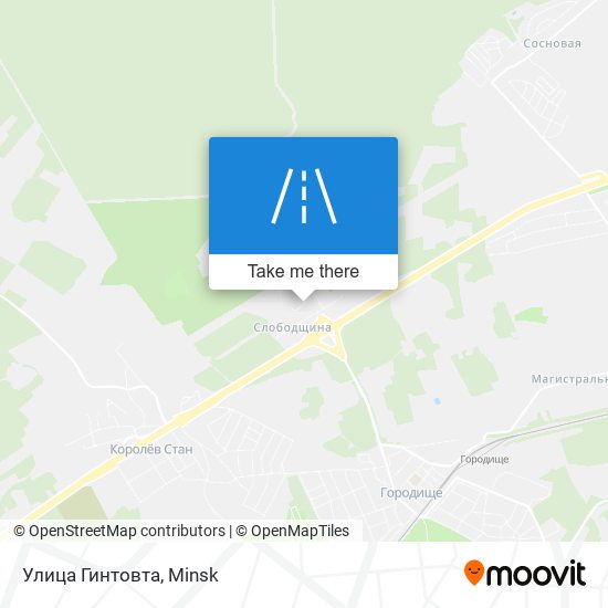 Улица Гинтовта map