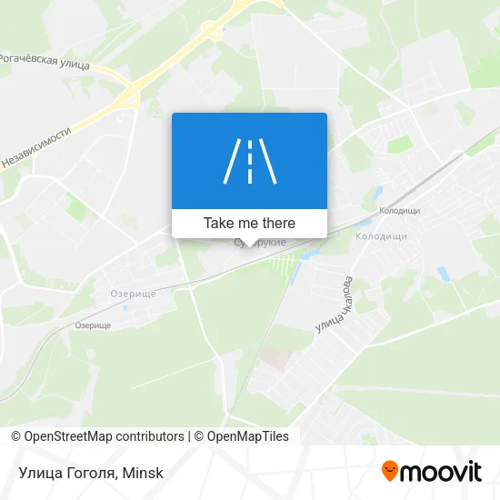 Улица Гоголя map