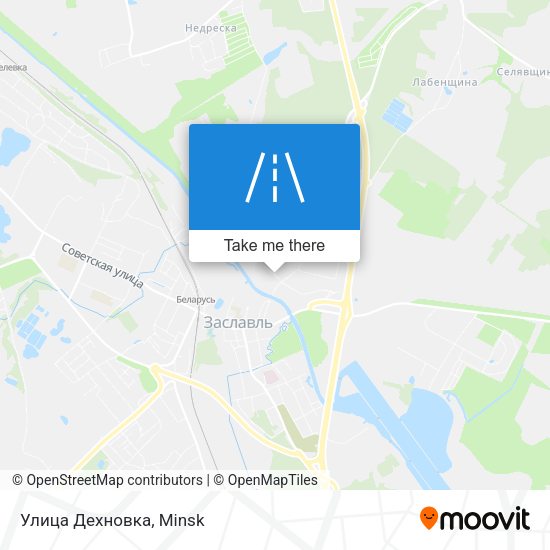 Улица Дехновка map