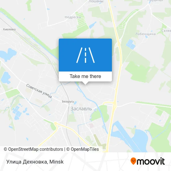 Улица Дехновка map