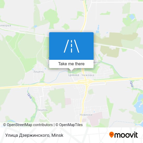 Улица Дзержинского map