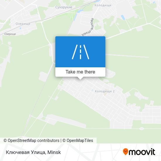 Ключевая Улица map
