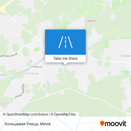 Кольцевая Улица map