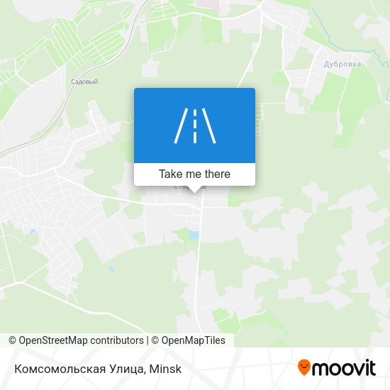 Комсомольская Улица map