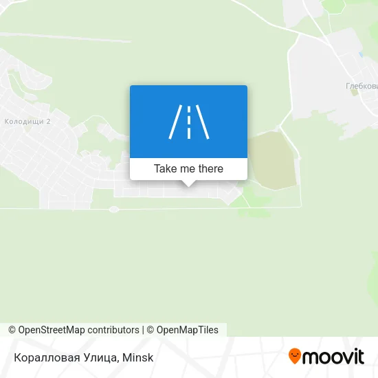 Коралловая Улица map