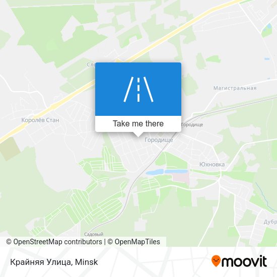 Крайняя Улица map